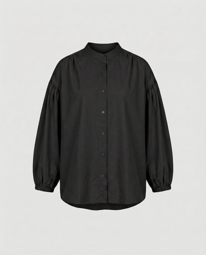 Damen Bluse Voluminöse Ärmel Trend Design