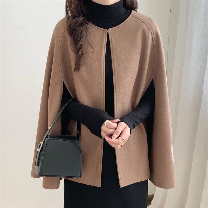 Damen Umhangjacke Eveloria Elegantes Design