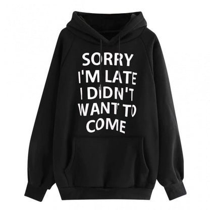 Damen Kapuzenpullover Witzig Spruchdesign Eveloria