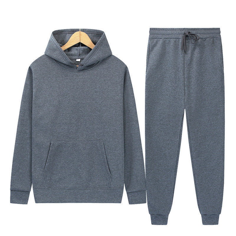 Damen Kapuzenpullover Jogginghose Set Baumwollmix Eveloria