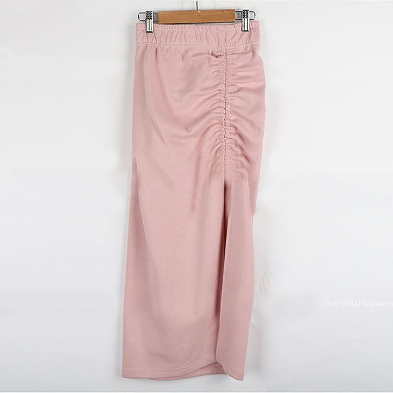 Damen Midirock Raffung Eveloria Elegantes Design