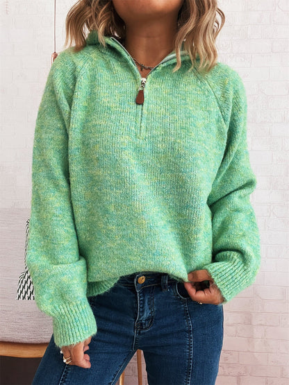 Damen Kapuzenpullover Reißverschluss Eveloria