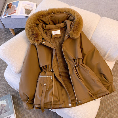 Damen Übergangsjacke Stepp mit abnehmbarem Fleece-Innenfutter und