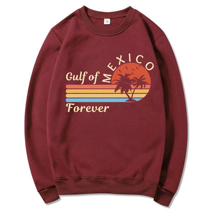 Damen Sweatshirt Tropisches Grafikdesign Modern Aufdruck