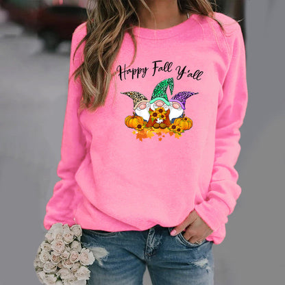 Eveloria Damen Herbst-Sweatshirt Gemütlicher Schnitt
