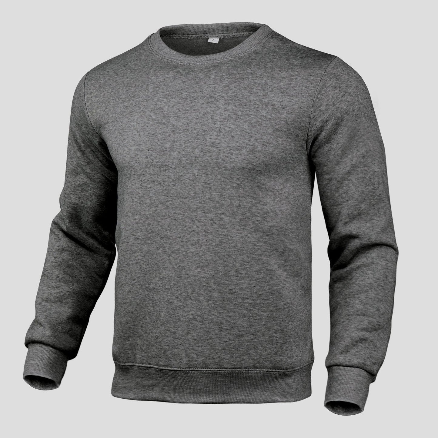 Herren Rundhals-Pullover Baumwollmix Komfortabel Eveloria