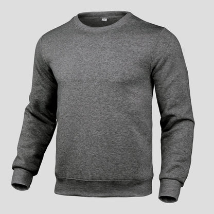 Herren Rundhals-Pullover Baumwollmix Komfortabel Eveloria
