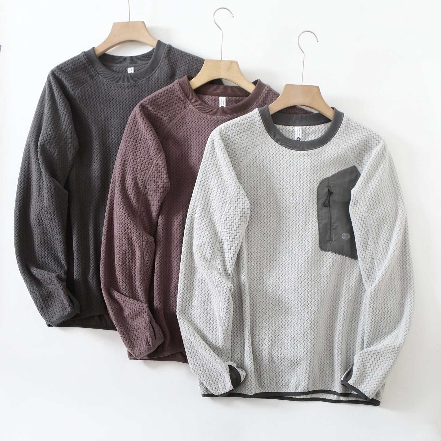 Damen Sweatshirt Strukturiertes Design Eveloria - Eveloria