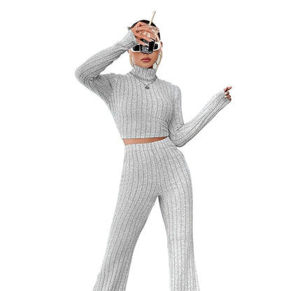 Damen Pullover Cropped Highwaist Weite Passform