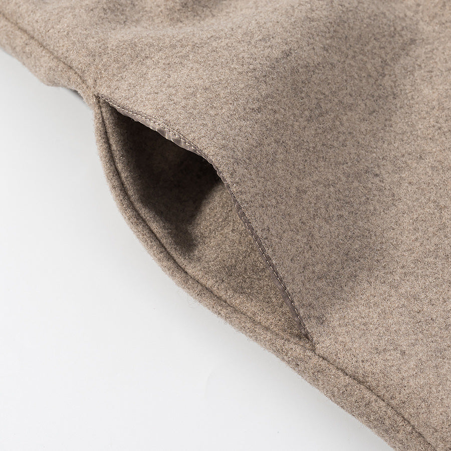 Damen Wolljacke Doppelt Geknöpft Eveloria