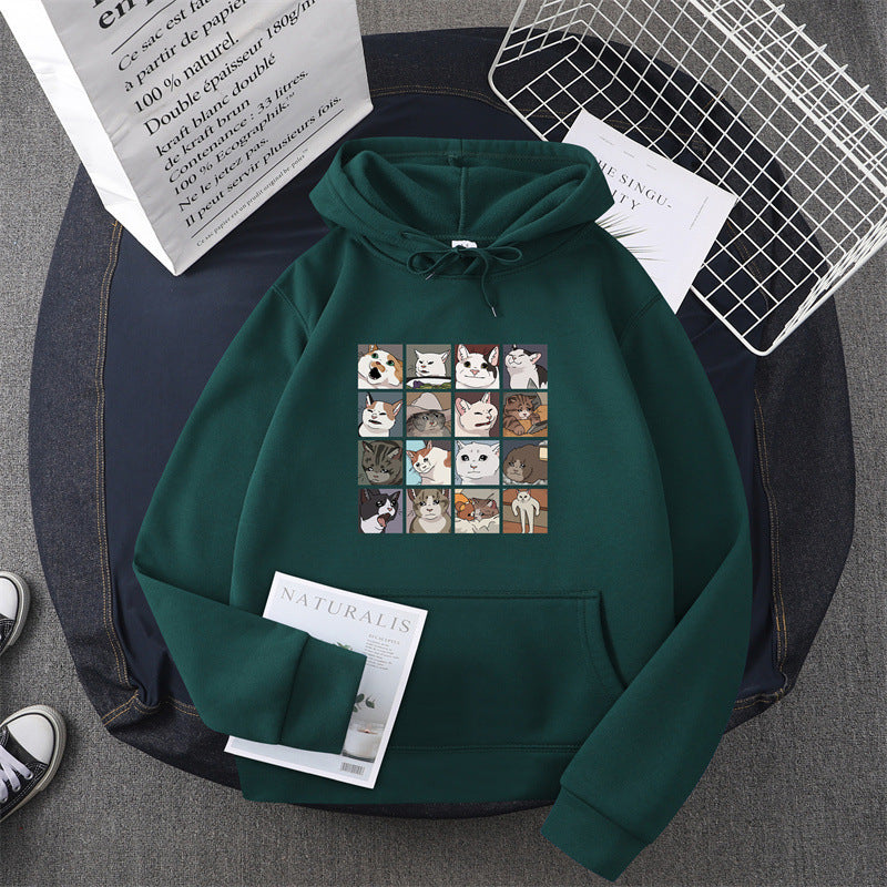 Damen Sweatshirt Tier-Motiv Eveloria