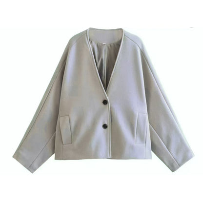 Damenjacke Eveloria Moderner Schnitt Mit Taschen
