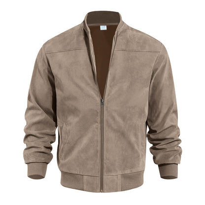 Eveloria Damen Wildlederjacke Warmfutter