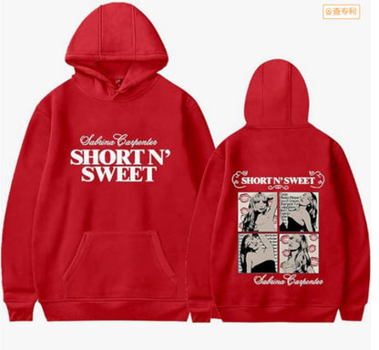 Damen Kapuzenpullover mit Comic-Design Lässiger Schnitt Eveloria