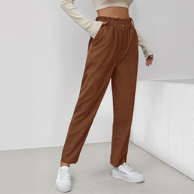 Damen Chino-Hose Bequem Eveloria
