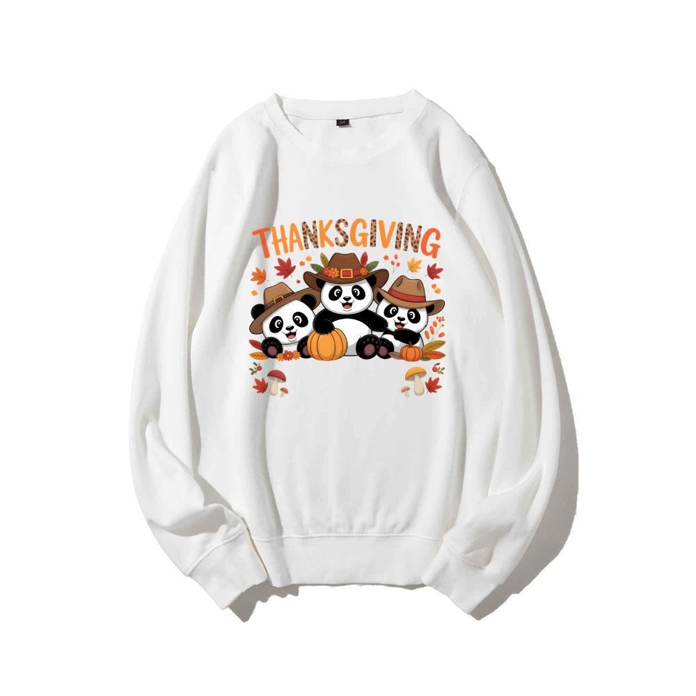 Damen Sweatshirt lustiges Tierdesign Herbstmotiv Eveloria