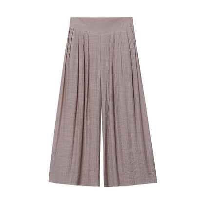 Damen Palazzo-Hose Weit Taillenknoten Eveloria