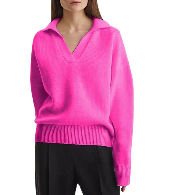 Damen Strickpullover Feinstrick Eveloria