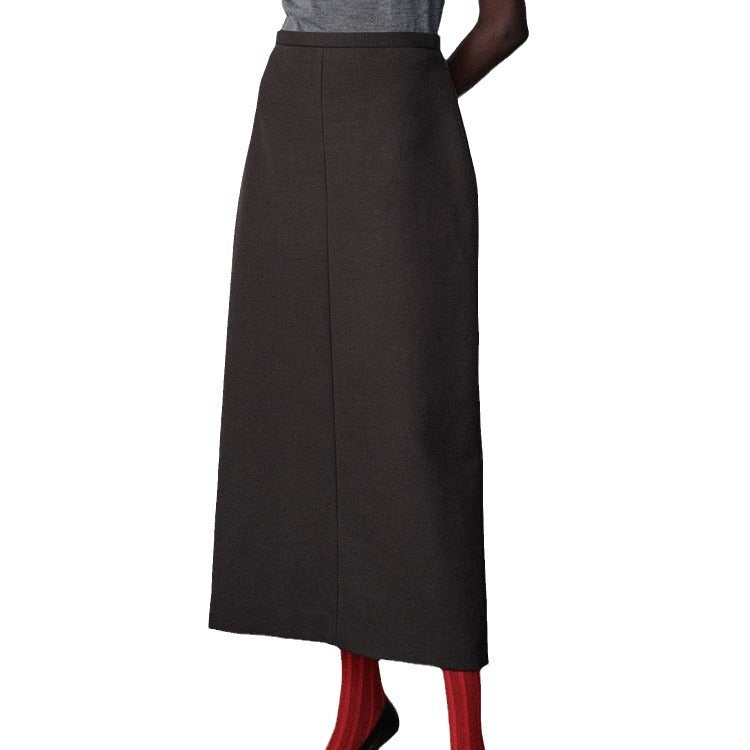 Damen Midirock Klassischer Schnitt Eveloria