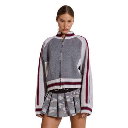 Damen Sweater mit Team-Emblem aus Strickstoff von Eveloria