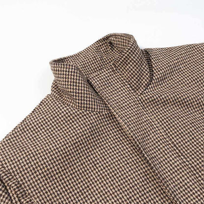 Damen Übergangsjacke Hahnentritt-Muster Eveloria