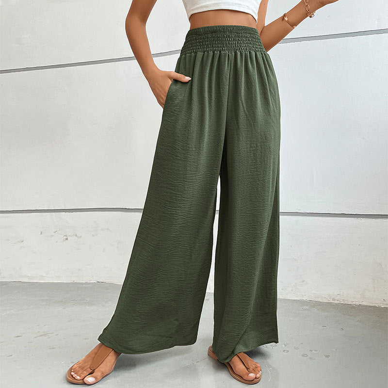 Damen Palazzo-Hose Weite Bein Eveloria