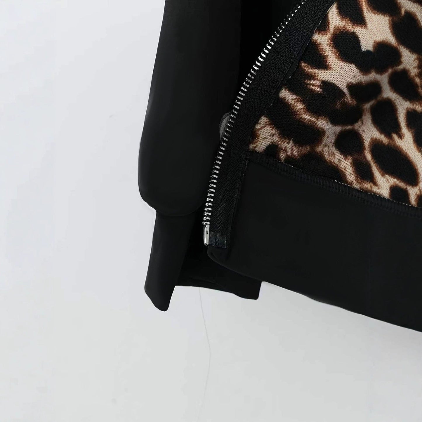 Damen Fleecejacke Kuschelig Tierprint Innenfutter Eveloria