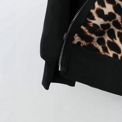 Damen Fleecejacke Kuschelig Tierprint Innenfutter Eveloria