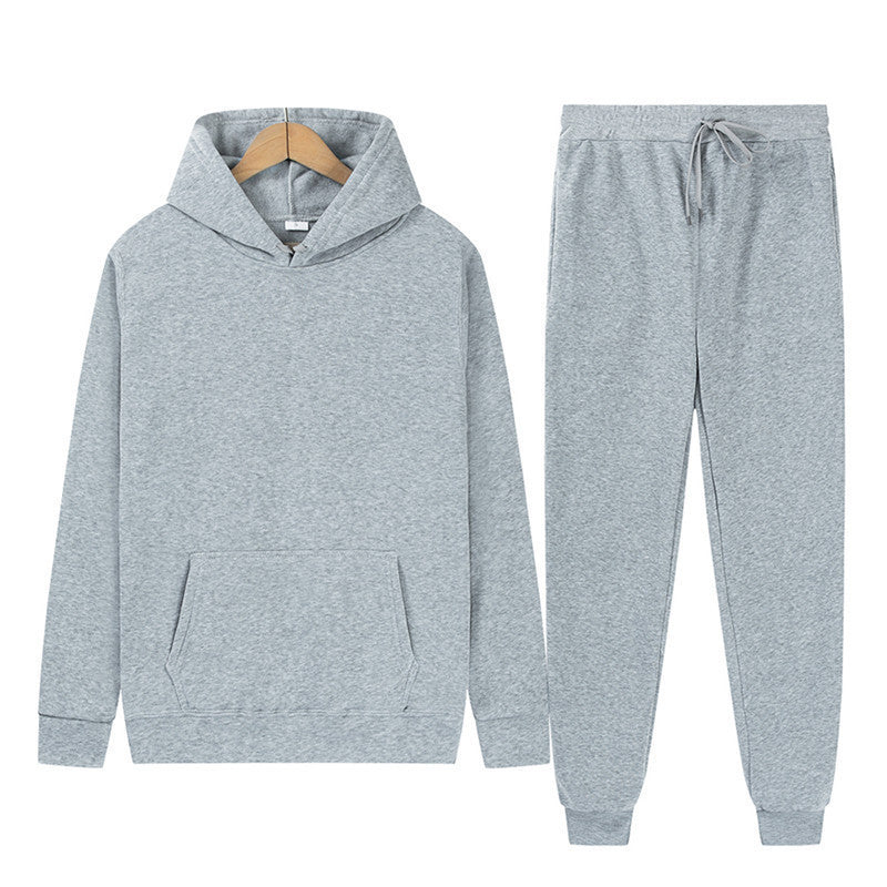 Damen Kapuzenpullover Jogginghose Set Baumwollmix Eveloria