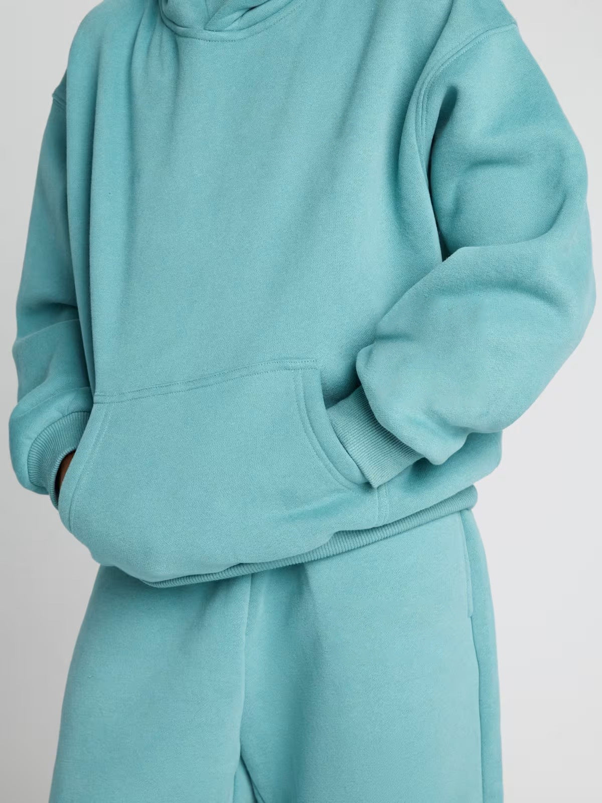 Damen Fleece-Loungewear-Set Eveloria Entspannt