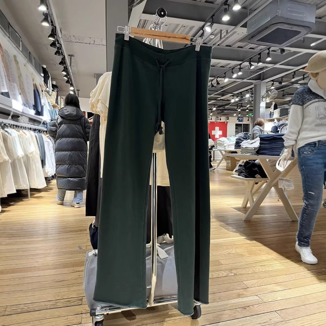 Damen Loungehose Verstellbarer Bund Bequem Eveloria