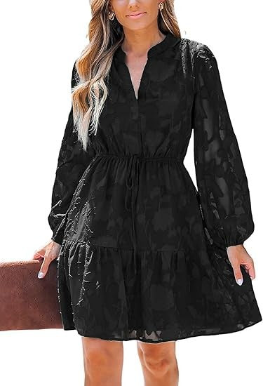 Damen Casual Kleid aus Baumwolle