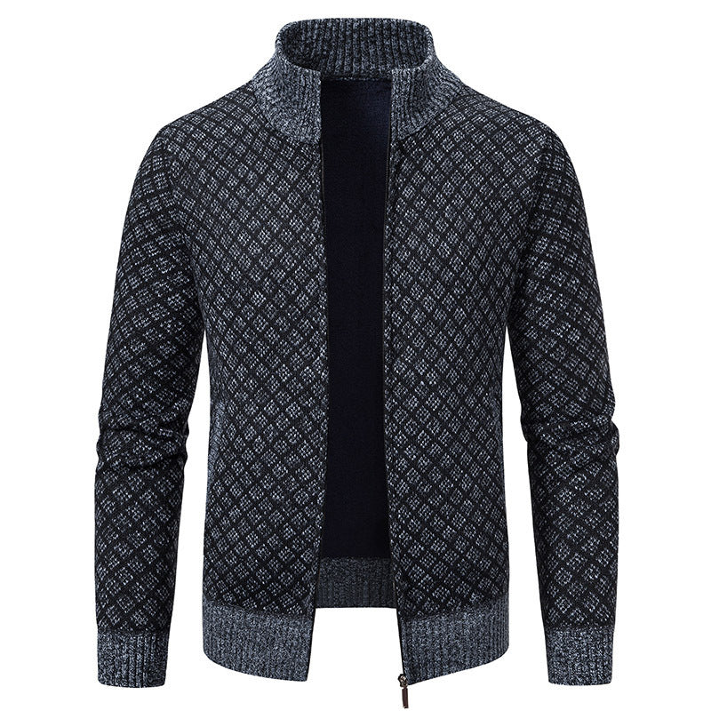 Herren Strickblazer Strukturiertes Muster Eveloria