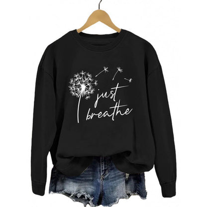 Damen Sweatshirt Pusteblumen-Motiv Eveloria