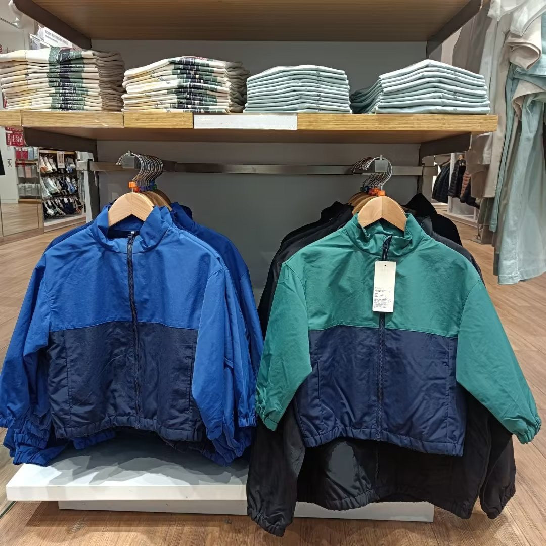Damen Übergangsjacke Leicht Stehkragen Eveloria