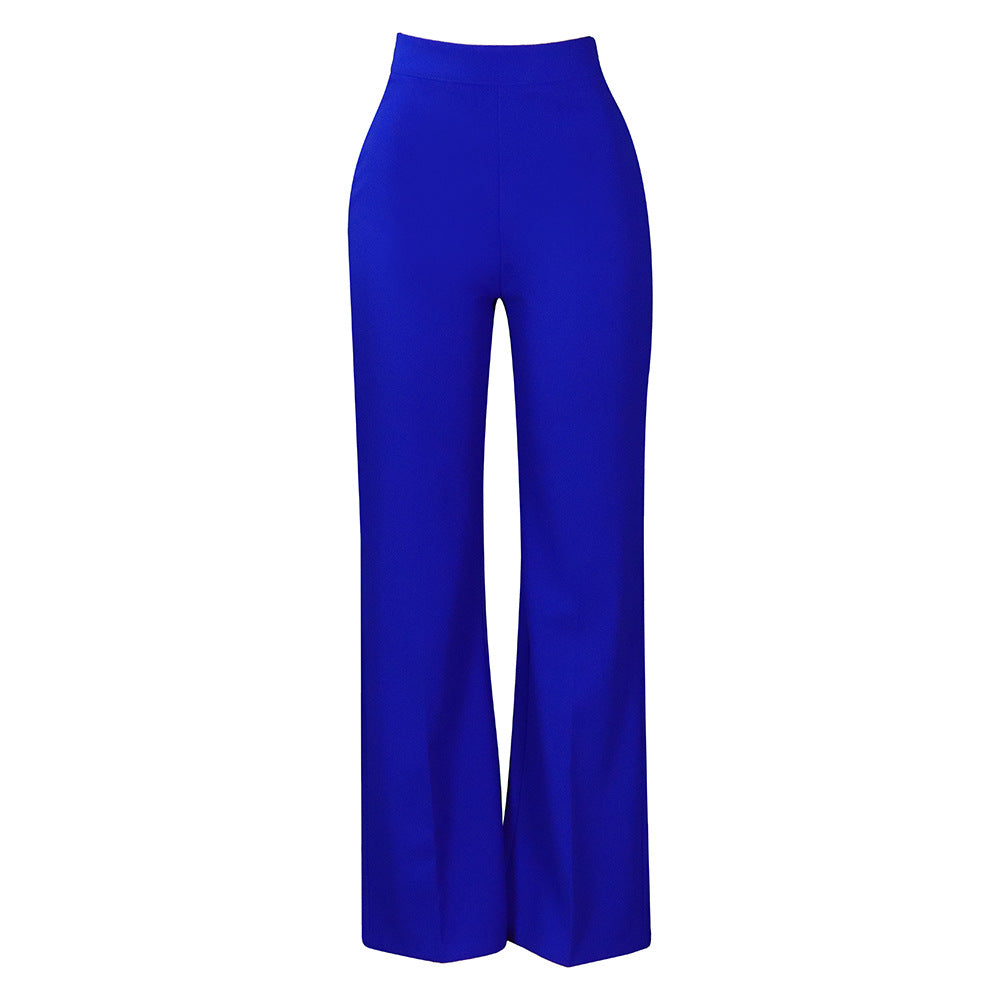 Damen High-Waist-Hosen Figurbetonter Stil Eveloria