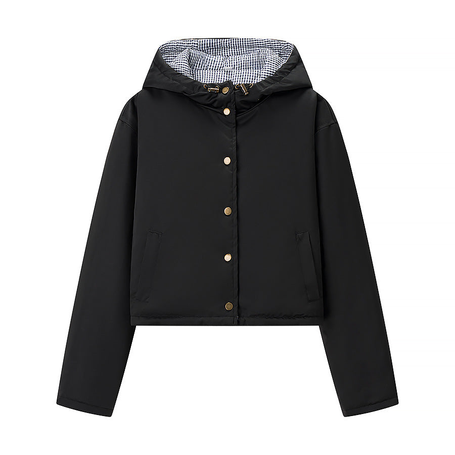 Damen Übergangsjacke mit Kapuze Eveloria