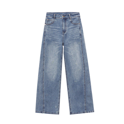Damen Langarm-Oberteil V-Ausschnitt Rippstrick Elegant