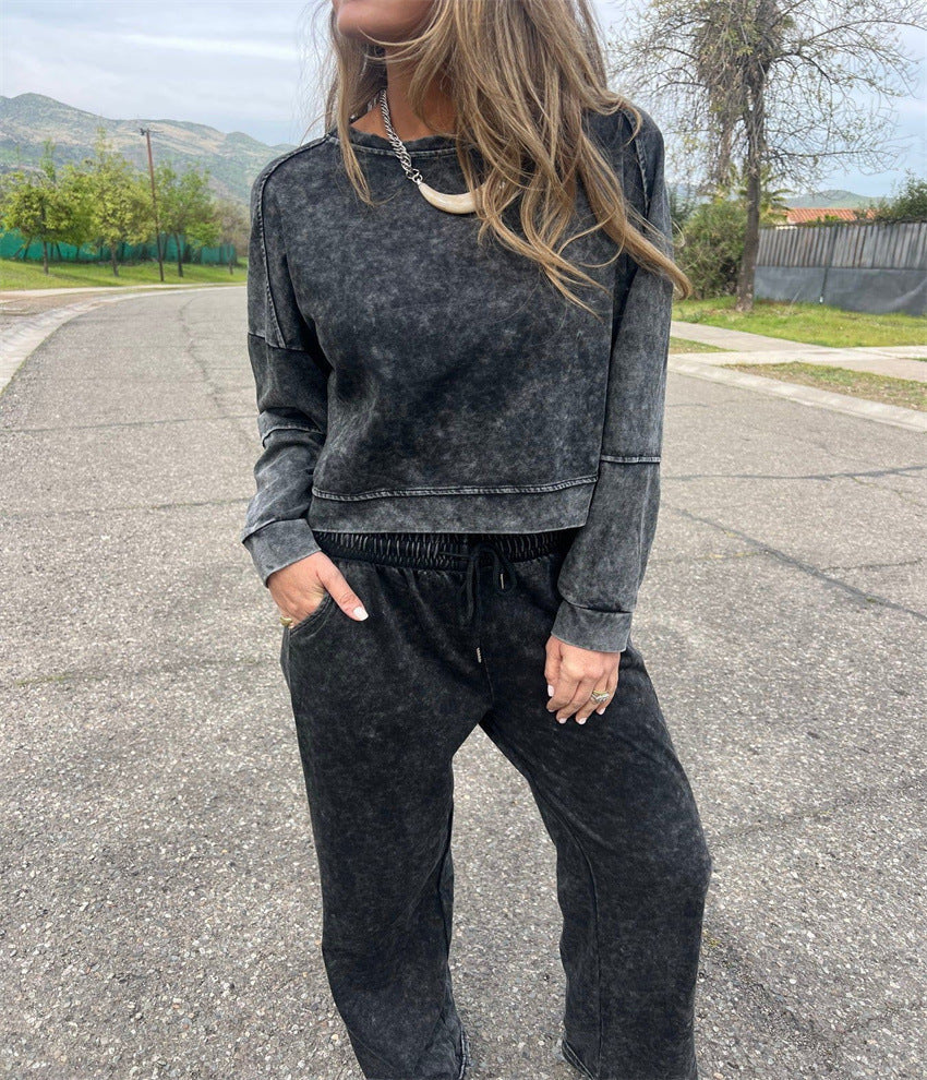 Damen Sweatshirt Jogginghosen Set Eveloria