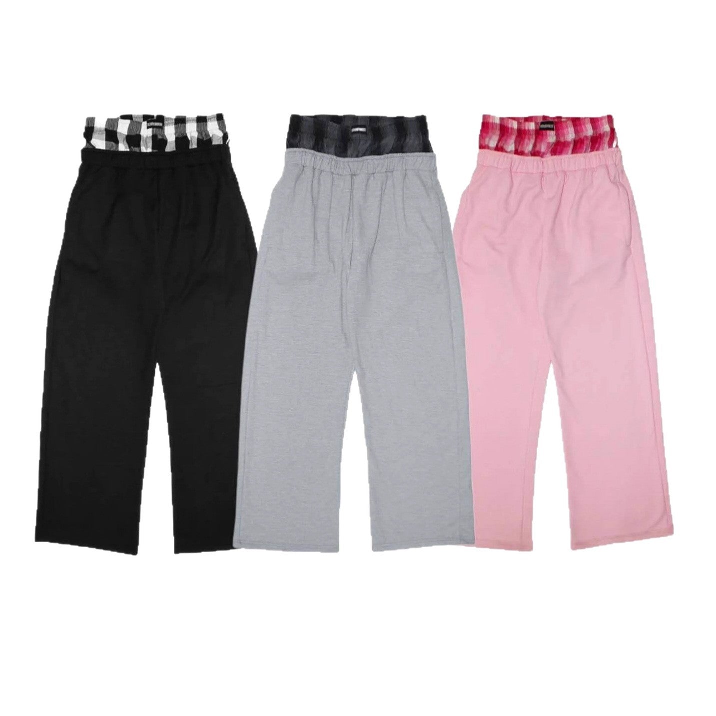 Damen Jogginghose Elastischer Bund Baumwolle Eveloria