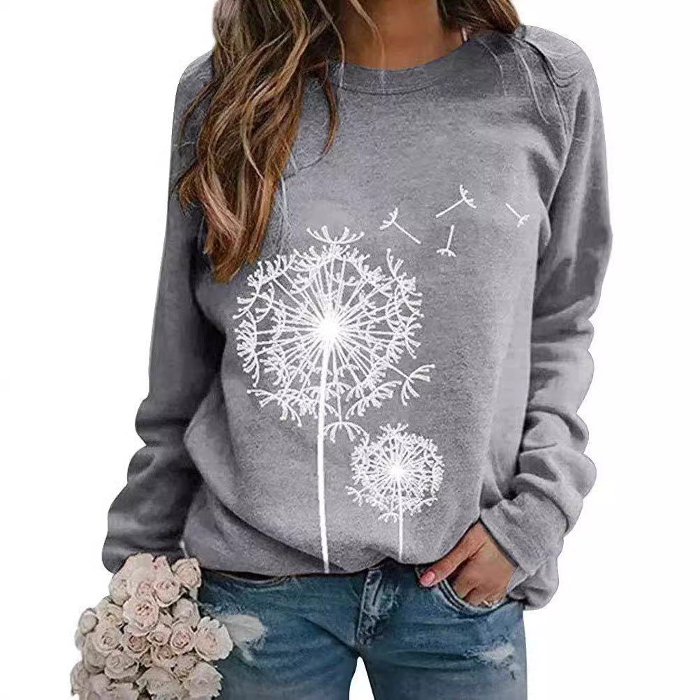 Damen Sweatshirt Pusteblumen-Motiv Eveloria - Eveloria