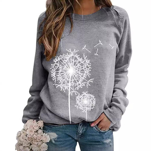 Damen Sweatshirt Pusteblumen-Motiv Eveloria - Eveloria
