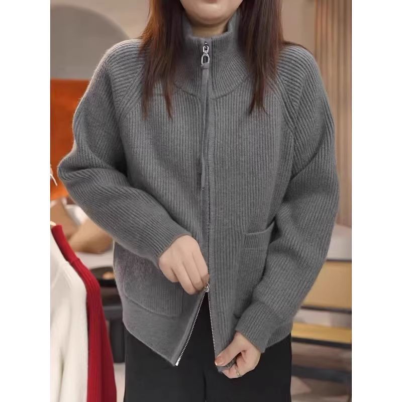Damen Pullover Lässig Strukturiertes Rippenmuster Eveloria