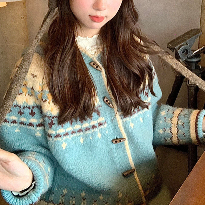 Damen Kapuzenpullover Folklore Muster Eveloria - Eveloria