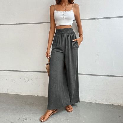Damen Palazzo-Hose Weite Bein Eveloria