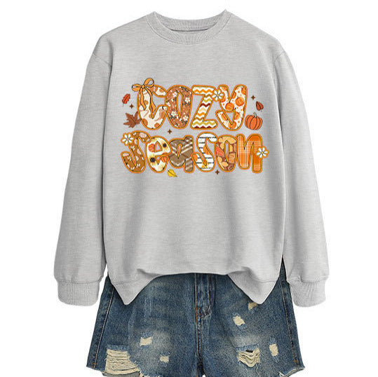 Damen Sweatshirt Herbstdesign Lässiger Schnitt Eveloria