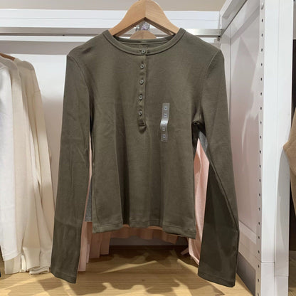 Damen Langarmshirt aus Baumwolle Eveloria