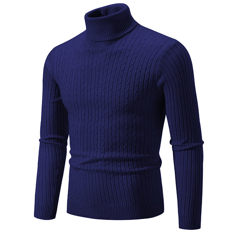 Herren Rollkragenpullover Strickqualität Eveloria