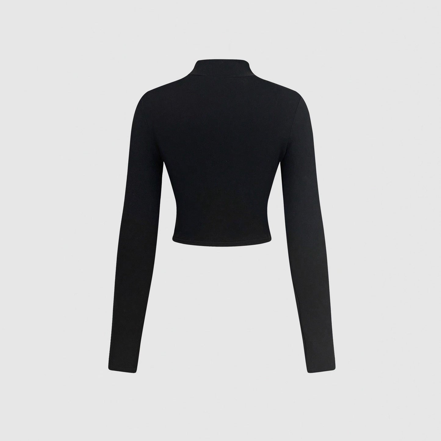 Damen Langarm Crop- Herz-Design Eveloria