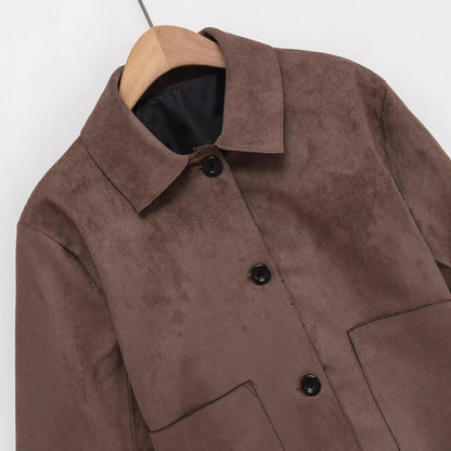 Damen Kurzjacke Weiches Material Eveloria
